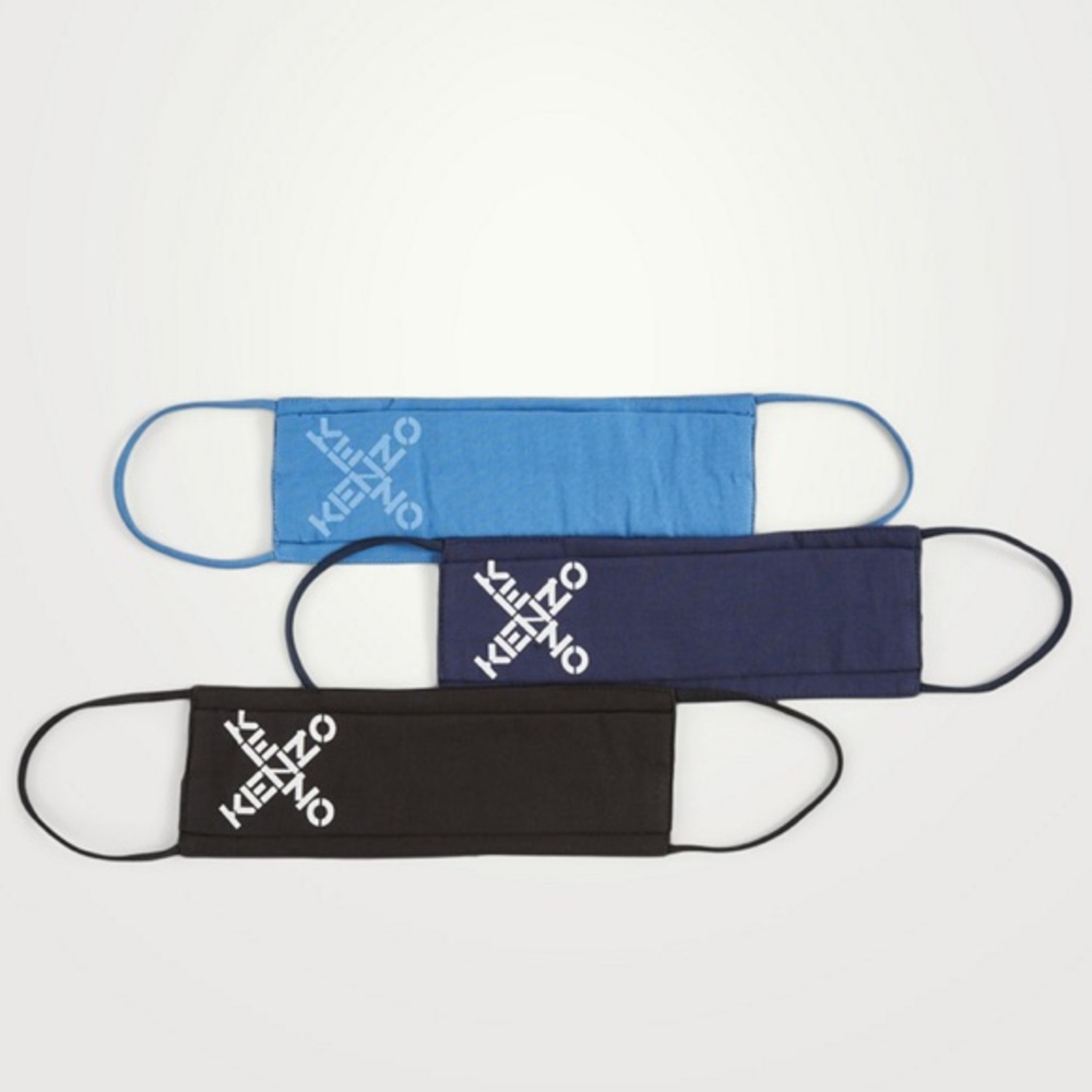 NEW KENZO Cotton Face Mask